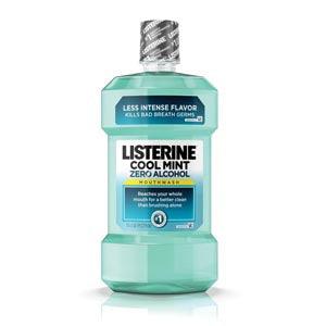 Listerine® Zero™ Mouthwash, Clean Mint, 1.5 Liter, 6/cs