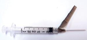 Safety Syringe (3 mL) w/ Safety Needle (22G x 1½