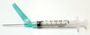 Safety Syringe (3 mL) w/ Safety Needle (21G x 1½"), 50/bx, 8 bx/cs