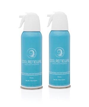 Twin Pack (2) 170mL Canisters of Cryogen, 1 Extender Tube, Instructions for Use, Patient Instruction Tear Pad, 2/bx, 1bx/ea (Contiguous US Only) (Item is Considered HAZMAT and Cannot Ship via Air or to AK, GU, HI, PR, VI)
