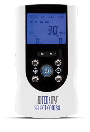 Select Combo Device, Comes Complete with: Device, Carrying Case, 2 Sets of Lead Wires, 9-Volt Battery, AC Adaptor, Instruction Manual, and Pack of Four Self-Adhesive Reusable Electrodes. Basic Assembly Required, 1 Year Warranty (092883)