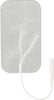 Compass Electrodes, 2" x 3.5" Rectangular, White Cloth, Poly Bag, Latex Free, 4/pk (092787)