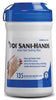 Instant Hand Sanitizing Wipe, Medium, 6" x 7½", 135/can, 12 can/cs  (026575)  (Item is considered HAZMAT and cannot ship via Air or to AK, GU, HI, PR, VI)