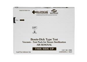 Bowie-Dick Type Test pack, 20 tst/pk