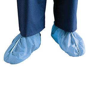 Premium Shoecover, Anti-Skid, SMS, Universal, Blue, 100/bx, 4 bx/cs
