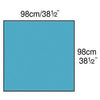 Drape Sheet, Square-Folded, 38 1/2 x 38 1/2, 30/cs