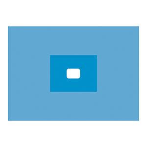 Utility Drape Sheet, 60 x 44 with 6 x 4 Reinforced Fenestration, 20/cs