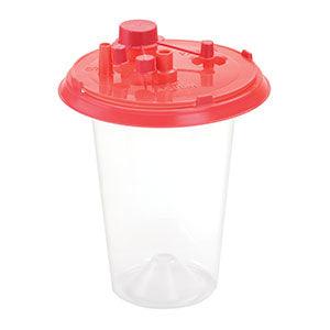 Suction Canister Liner, 1500cc with Ortho Port, 100/cs (10 cs/plt)