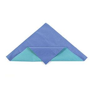 Wrap, Sterilization, CH600, 45 x 45, Two-Color, Blue/Green, SMS, 48/cs