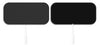 2" x 4" (5cm x 10cm) Rectangle, Black Top, 4/pk, 10 pk/bg, 1 bg/cs (To Be DISCONTINUED)