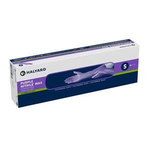Purple Nitrile Max Powder-Free Exam Glove, Large, 50/bx 8bx/cs