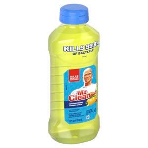 Mr. Clean, Antibacterial, Disinfectant, Cleaner, Summer Citrus, 28oz, 9/cs