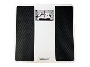 Mechanical Floor Dial Scale, Capacity: 270 lbs, 10.25” x 10” Platform Dimension (DROP SHIP ONLY)
