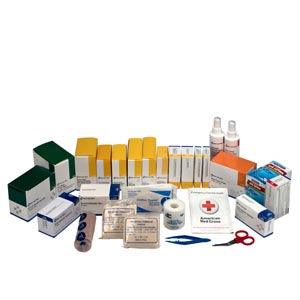 Refill for 6155, 3 Shelf First Aid Metal Cabinet Refill