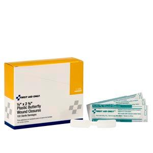 Butterfly Wound Closures, Large, 100/bx (DROP SHIP ONLY - $150 Minimum Order)