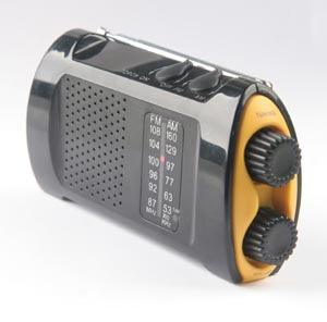 Crank Radio Flashlight (DROP SHIP ONLY - $150 Minimum Order)