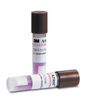 Indicator For Steam 270°F/ 132°C Vacuum Assisted or 250°F/ 121°C Gravity Sterilizers, 48 Hour Readout, Brown Cap, Sterile, 300/bx, 2 bx/cs  (Not FDA Approved – Life Science Labs Only; Not for Export)