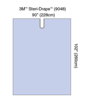 Steri-Drapeâ„¢ Adhesive Split Sheet, 90