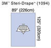 Arthroscopy Sheet, Fluid Collection Pouch, 89" x 125", 1 Exit Port, Tube & Cord Organizer, 3M Biocade Fabric, 20/cs