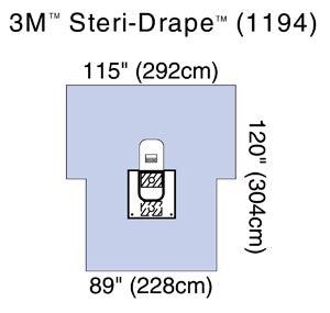 Arthroscopy Sheet, Fluid Collection Pouch, 89