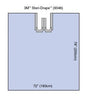 Steri-Drapeâ„¢ Bilateral Split Sheet, 72" x 78", Absorbent Impervious Material, 15/bx, 2 bx/cs