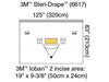 Isolation Drape, 126" x 83", Ioban™ 2 Incise Film & Pouch, 1 Exit Port, 2 Instrument Pouches, 2 Tube & Cord Organizers, Adhesive Strip Along Top, 5/bx, 4 bx/cs