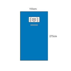 Large Sheet with Aperture & 2 Pouches, 62