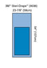 Steri-Drape™ Mayo Stand Cover, 23" x 54", 60/bx, 4 bx/cs