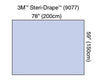 Steri-Drape™ Drape Sheet, 78" x 59", Absorbent Impervious Material, 30/bx, 2 bx/cs