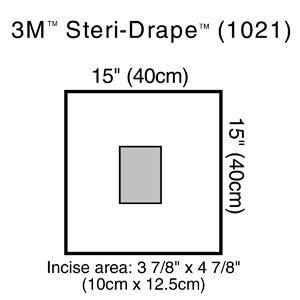 Small Drape with Incise Film, 15