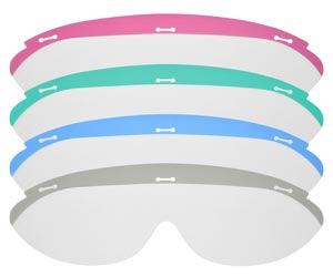 Safety Glasses, Replacement Lenses, Clear, 25/pk (US SALES ONLY)