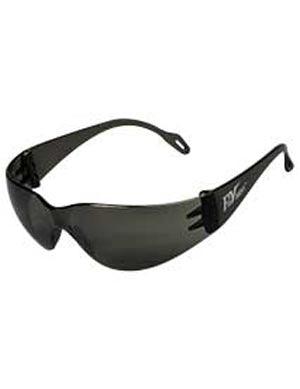 Safety Glasses, Grey Frame/Grey Lens. Full Size, 12/cs (US SALES ONLY)