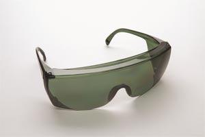 Safety Glasses, Green Frame/Green Lens, Universal Size, 12/cs (US SALES ONLY)
