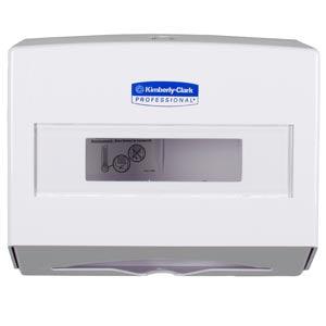 Dispenser, ScottFold Compact Towel, White, 10.75