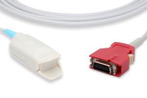 Direct-Connect SpO2 Sensor, Adult Clip, 3ft,  Masimo Compatible w/ OEM: 2053 (DROP SHIP ONLY) (Freight Terms are Prepaid & Added to Invoice - Contact Vendor for Specifics)