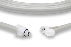 NIBP Hose, Adult/Pediatric, Double Hose, 250cm,  Datex Ohmeda Compatible w/ OEM: 877235, HO-D2217188-10 (DROP SHIP ONLY) (Freight Terms are Prepaid & Added to Invoice - Contact Vendor for Specifics)