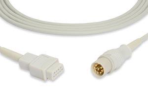 SpO2 Adapter Cable, 7ft, Mindray > Datascope Compatible, Compatible w/ OEM: CB-A400-1004A, B400-1004A, 0012-00-0516-01, 0012-00-0516-02, NXDA100, E04-22, E04-22M, TE1413 (DROP SHIP ONLY) (See Vendor Information Page for Freight Terms)`