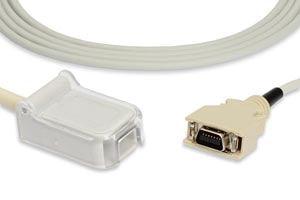 SpO2 Adapter Cable, 300cm, Masimo Compatible w/ OEM: 1814 (LNC-10), 01-02-0904, 11171-000016, 8000-0293, 008-1014-00, 0012-00-1599 (DROP SHIP ONLY) (Freight Terms are Prepaid & Added to Invoice - Contact Vendor for Specifics)