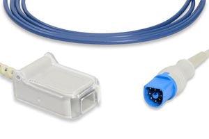 SpO2 Adapter Cable, 300cm, Philips Compatible w/ OEM: 2270, LNC MP10, 2281, 989803148221 (DROP SHIP ONLY) (Freight Terms are Prepaid & Added to Invoice - Contact Vendor for Specifics)