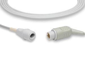 IBP Adapter Cable: IBP Adapter Cable for Edwards Transducers, AAMI Compatible w/ OEM: 8000-0665, 896019021, 0010-21-43094 (DROP SHIP ONLY) (Freight Terms are Prepaid & Added to Invoice - Contact Vendor for Specifics)