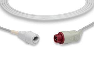 IBP Adapter Cable Edwards Connector, Philips Compatible w/ OEM: 896083021 (DROP SHIP ONLY) (Freight Terms are Prepaid & Added to Invoice - Contact Vendor for Specifics)