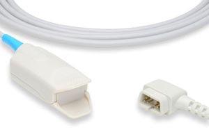 Direct-Connect SpO2 Sensor, Adult Clip, Criticare Compatible w/ OEM: PR-A520-1002L, TCPF-0202-0322, TP1313, NFCR300, B505-1002N-10, 934-10DN, CAT934-10DN (DROP SHIP ONLY) (Freight Terms are Prepaid & Added to Invoice - Contact Vendor for Specifics)
