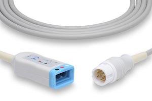 ECG Trunk Cable, 3 Leads, Philips Compatible w/ OEM: M1669A, 989803145071, CB-73385R, 989803170171, CB-71385R, 453561490121, M1669A, 989803145071 (DROP SHIP ONLY) (Freight Terms are Prepaid & Added to Invoice - Contact Vendor for Specifics)