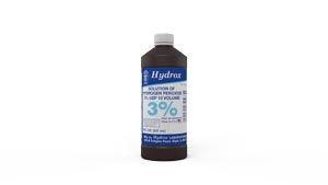 Hydrogen Peroxide 3%, 8 oz, 12 btl/cs (207 cs/plt)