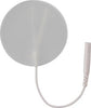 Compass Electrodes, Reusable, Round, White, Foam, Foil Packaging, 2", 4/pk