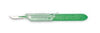 Scalpel, Retractable Sheath, with Technocut Premium Blade #11, Sterile, 10/bx