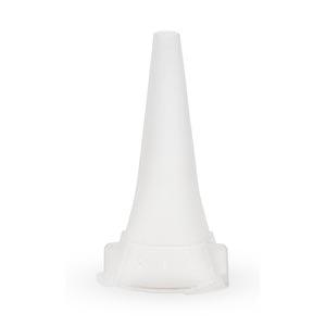 LumiView Clear Ear Specula, Universal for MacroView and Diagnostic Otoscope, Pediatric, 2.75 mm, Disposable, 34/sleeve, 20 sleeve/bg, 10 bg/cs