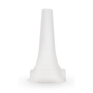 LumiView Clear Ear Specula, Universal for MacroView and Diagnostic Otoscope, Adult, 4.25 mm, Disposable, 34/sleeve, 20 sleeve/bg, 10 bg/cs