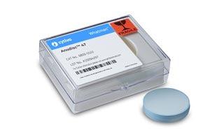 Filter Circles, 13mm Dia, Anopore Inorganic Anodisc 13 (no support ring), 0.1µm Pore Size, 100/pk