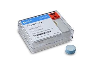 Filter Circles, 25mm Dia, Anopore Inorganic Anodisc 25, 0.2µm Pore Size, 50/pk